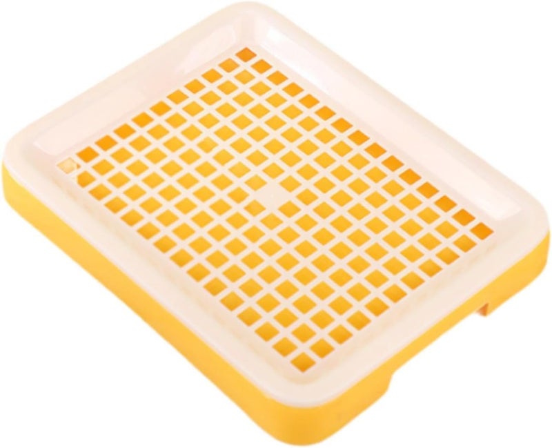 Bunny Restroom Litter Tray Bunny Training Litter Tray Non Slip Bunny Potty Tray for Small Animals Birds Guinea Pigs - Image 2