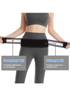 Rock Pow Sacroiliac SI Joint Hip Belt  Lower Support Brace for Men and Women  Hip Braces for Hip Pain  Pelvic Support Belt  Trochanter Belt  Sciatica Pelvis Lumbar Pain Relief  - Image 3