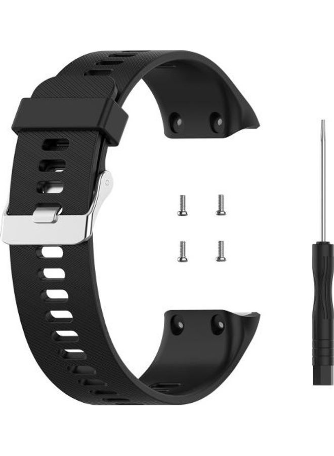 NIBEMINENT Replacement Strap For Garmin ForeAthlete 35J/Forerunner 35J Black - Image 4