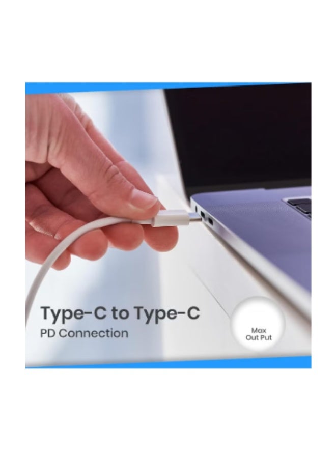 Terabyte 96W Type C Macbook Pro-Air Fast Replacement Charger, Power Adapter works with 13, 14, 15, 16 Inch 2016/17/18/19/20 Model Laptops, Tabs & Smartphones, Thunderbolt Charger with USB C Cable, 15 - Image 4