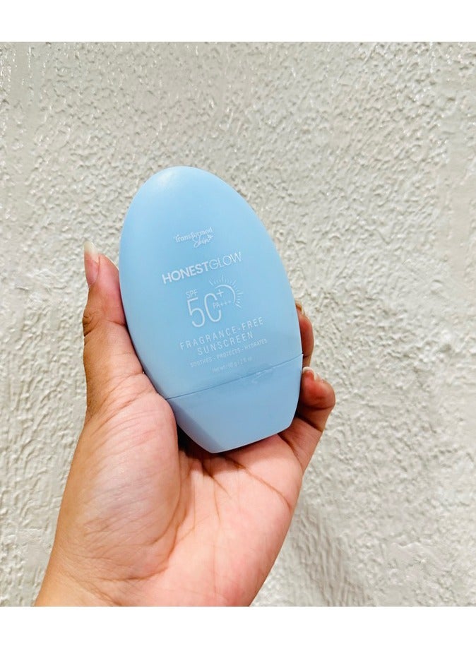 Transformed Skin Honest Glow Spf50 Sunscreen - Image 2