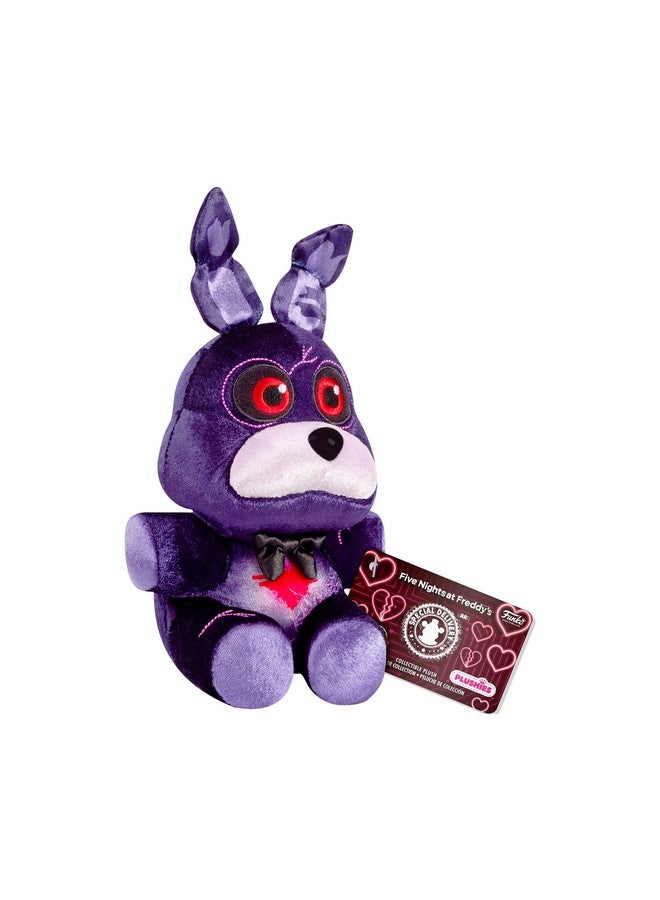 Funko Funko Plush: Five Nights at Freddy's (FNAF) - Blkheart Bonnie The Rabbit - (CL 7") - Collectable Soft Toy - Birthday Gift Idea - Official Merchandise - Stuffed  - Image 2