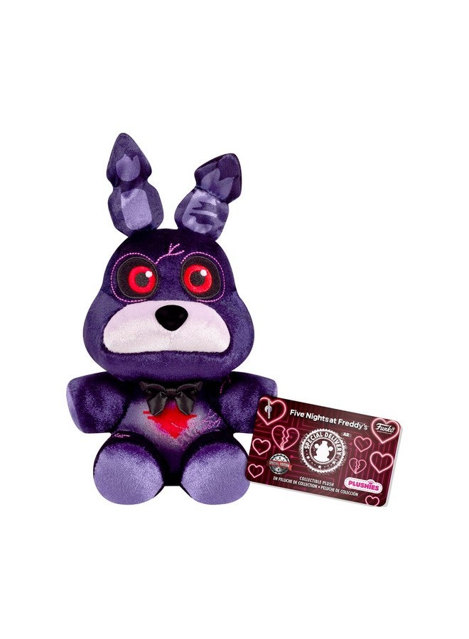 Funko Funko Plush: Five Nights at Freddy's (FNAF) - Blkheart Bonnie The Rabbit - (CL 7") - Collectable Soft Toy - Birthday Gift Idea - Official Merchandise - Stuffed  - Image 1