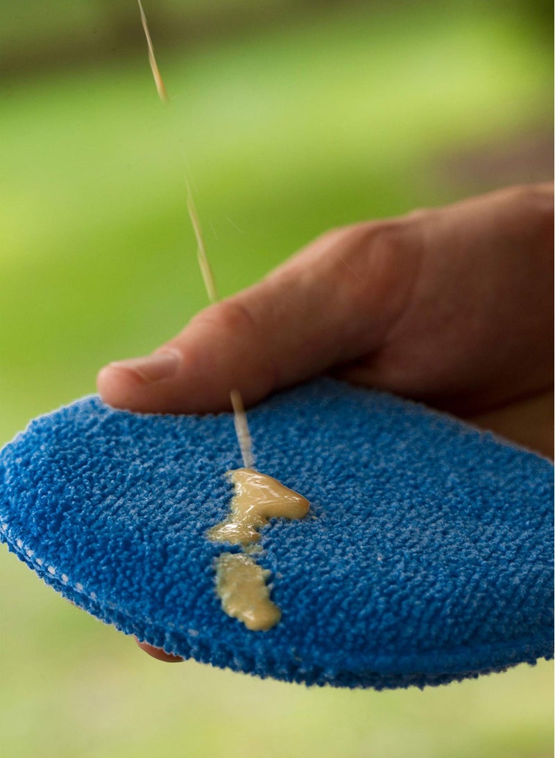 Excefore Microfiber Car Detailing Applicator Pads, Car Wax Applicator, 5 Inch Diameter, 12 Pack, Royal Blue - Image 2