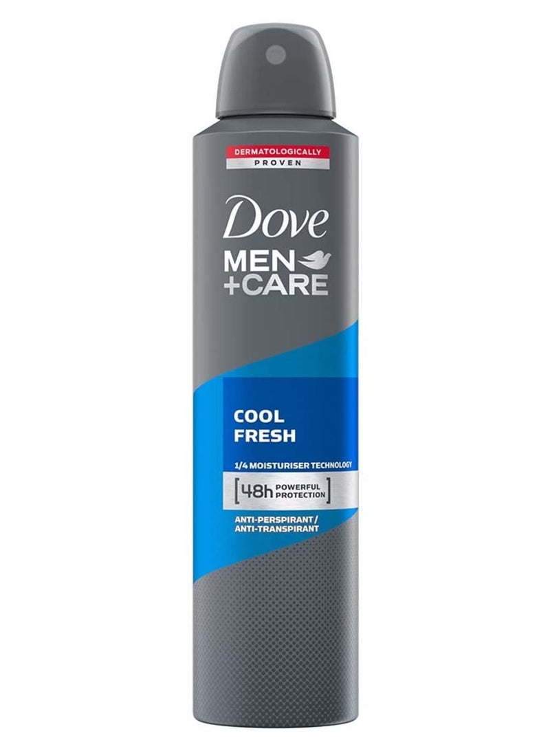 Dove Men+Care Cool Fresh Antiperspirant Spray – 250ml