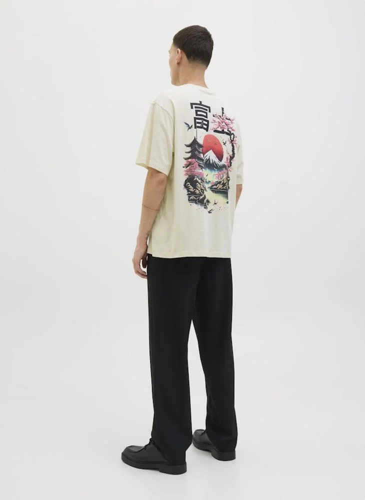 JACK & JONES Jorfuji Crew Neck T-Shirt