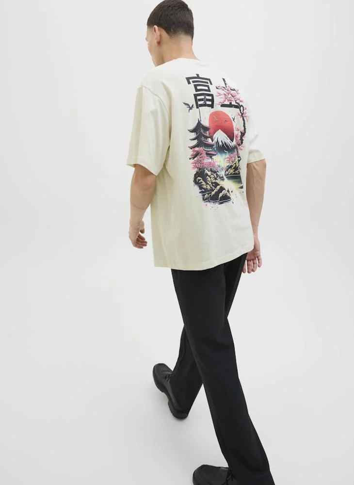 JACK & JONES Jorfuji Crew Neck T-Shirt