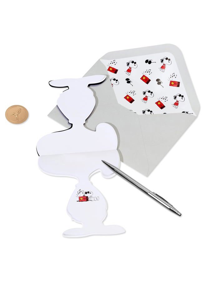 Papyrus Peanuts Blank Card (Snoopy) - Image 3