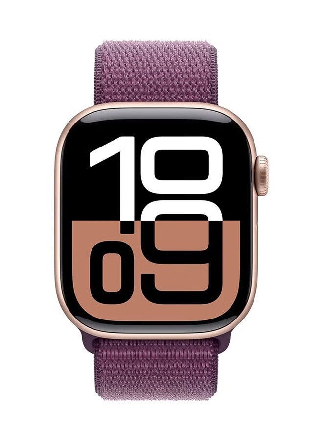 Neyecam Nylon Loop Sport Band for Apple Watch 49mm 45mm 44mm 42mm, Breathable Adjustable Strap Compatible with Ultra 2/1, SE, Series 10/9/8/7, Sweatproof Band for Men Women Gift - Image 4