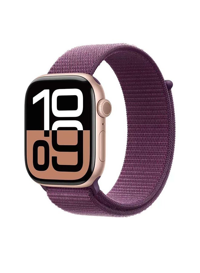 Neyecam Nylon Loop Sport Band for Apple Watch 49mm 45mm 44mm 42mm, Breathable Adjustable Strap Compatible with Ultra 2/1, SE, Series 10/9/8/7, Sweatproof Band for Men Women Gift - Image 2