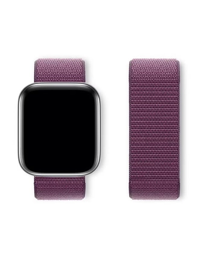 Neyecam Nylon Loop Sport Band for Apple Watch 49mm 45mm 44mm 42mm, Breathable Adjustable Strap Compatible with Ultra 2/1, SE, Series 10/9/8/7, Sweatproof Band for Men Women Gift - Image 3