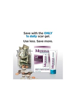 Mederma Mederma advanced scar gel 1x daily reduces the appearance of old & new scars number 1 doctor & pharmacist recommended brand for scars 1.76 oz  - Image 2