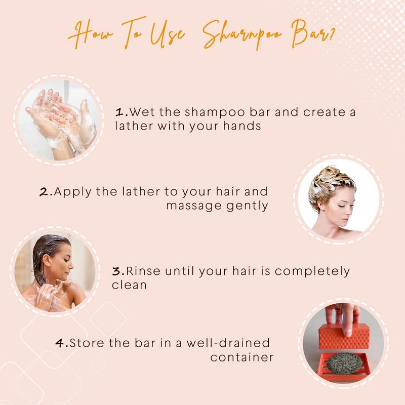 Aaranyam Hibiscus shampoo bar 100g Biodegradable Plastic free Packaging herbal shampoo for hair growth eek  Solid Shampoo Bar PACK OF 3 PCS - Image 3