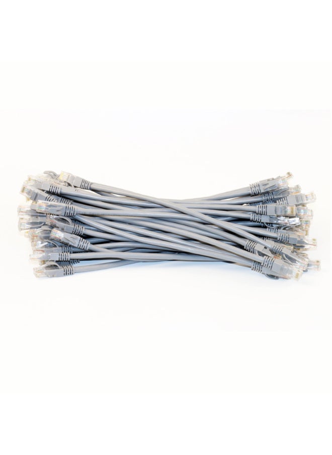 Generic - Direct Sales Super Six Types Of Network Cable Cat6 Pure Copper Gigabit Oxygen-free Copper Computer Finished Network Jumper 1m2m3m Meters-Color:Six Kinds Of Color ]-Line Length:2 M - Image 1