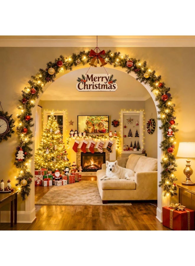 2 Pack Ramandan Decorations Lights, Total 66FT 160 LED Fairy String Lights Battery Operated, Battery Twinkle Christmas String Lights for Indoor Outdoor Party Bedroom Garland Tree - Image 2