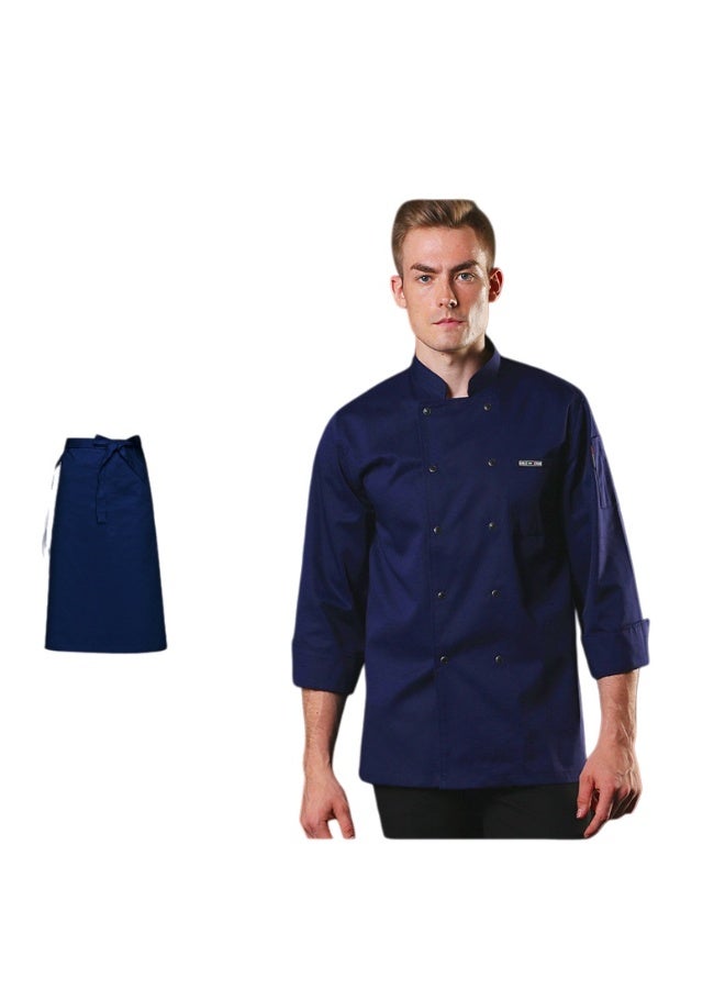KUYING New Chef Workwear Top+Apron Set - Image 1