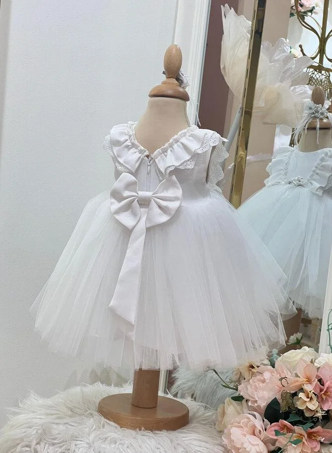 Via Bambino Baby Ivory Dress 408