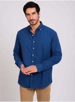 Men Regular Fit Shirt - Navy - pzsku/Z495F5F85980A6FDBF80DZ/45/_/1729508179/5bbc0929-7105-48a9-a554-d26789b157bd