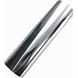 Teemall SelfAdhesive Chrome Silver Vinyl Wrap Sticker Decal Film Sheet 15inch by 78inch - Image 1