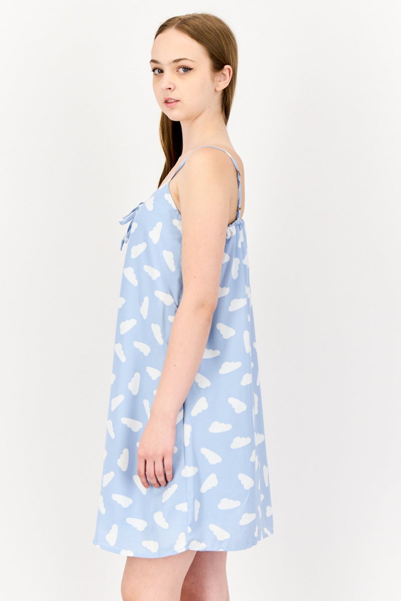 ONLY Women Allover Print Mini Dress, Multicolor  - Image 2