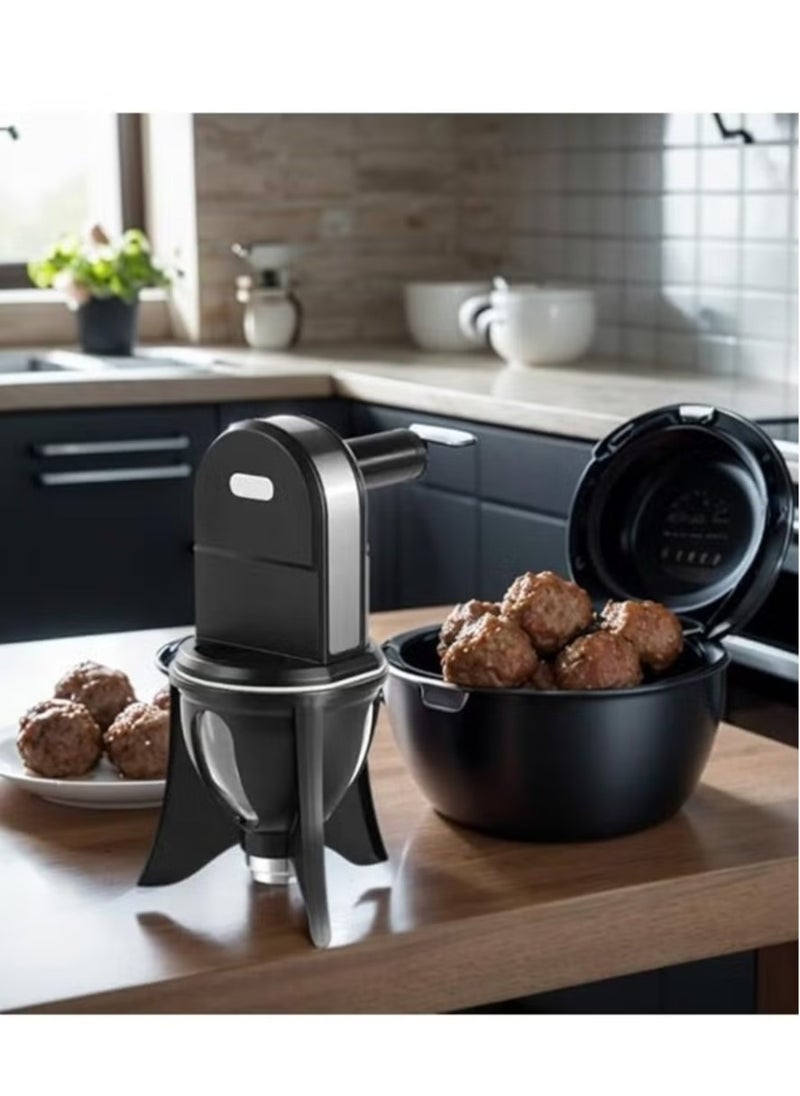 ELTRAZONE Sweet Dumpling Luqaimat Maker – Automatic Electric Sweet Ball & Meatball Maker for Quick & Even Frying – Easy-to-Use Digital Counter, Perfect for Luqaimat, Rice-Meat Dumplings, Falafel & Snacks – Non-Stick Coating for Hassle-Free Cleaning  - Image 1