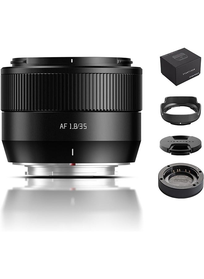 Auto Focus 35mm F1.8 Mark II APS-C Lens, 35mm F/1.8 AF Portrait Lenses for Fuji X-A2 X-A5 X-A7 X-H1 X-T100 X-T20 X-T3 X-T30 X-T30II X-T4 XT-50 X-Pro3 X-E3 X-E4 X-S10 X-M1 X-M5 - Image 1