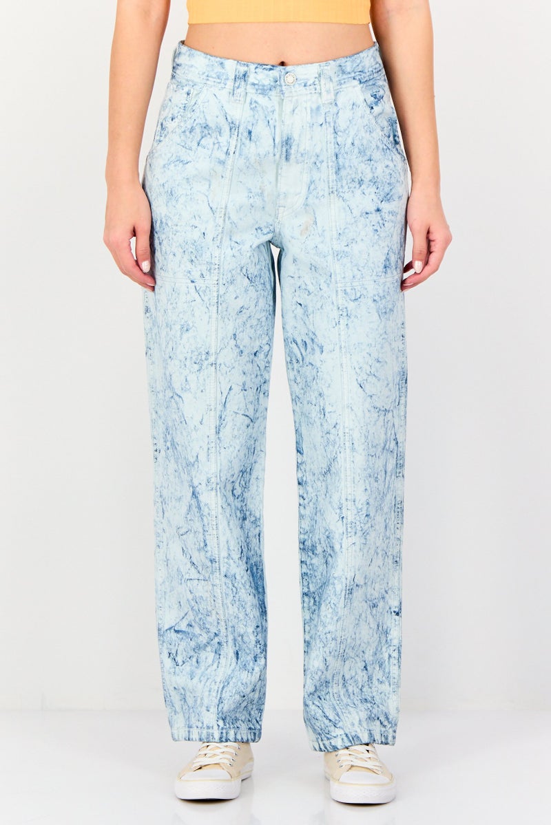 Levi's جينز ليفيس × ديبيكا بادكون النسائي بقصة فضفاضة، غسول غير قابل للتمدد، متعدد الألوان - Image 1