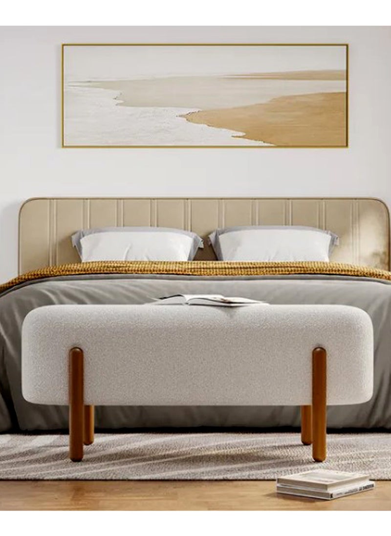 Living Modern Storage Benches Rectangular Footrest Living Room Bedroom110*47*46 CM  - Image 4