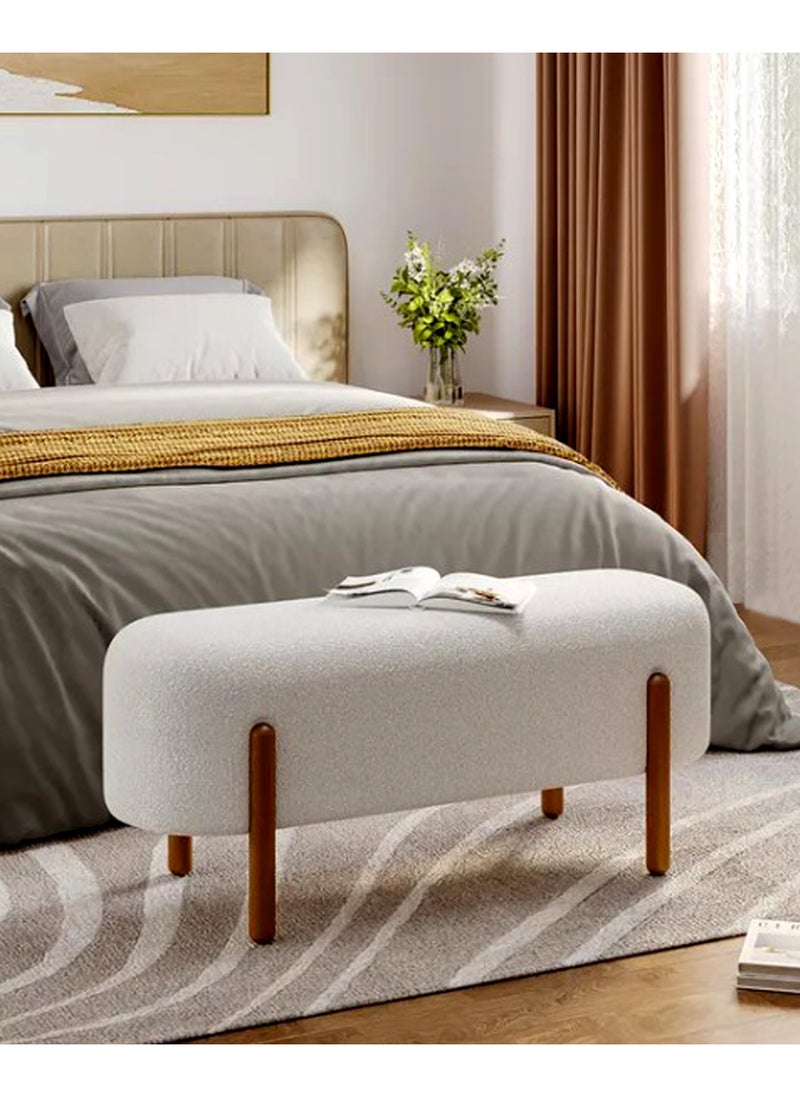 Living Modern Storage Benches Rectangular Footrest Living Room Bedroom110*47*46 CM  - Image 5