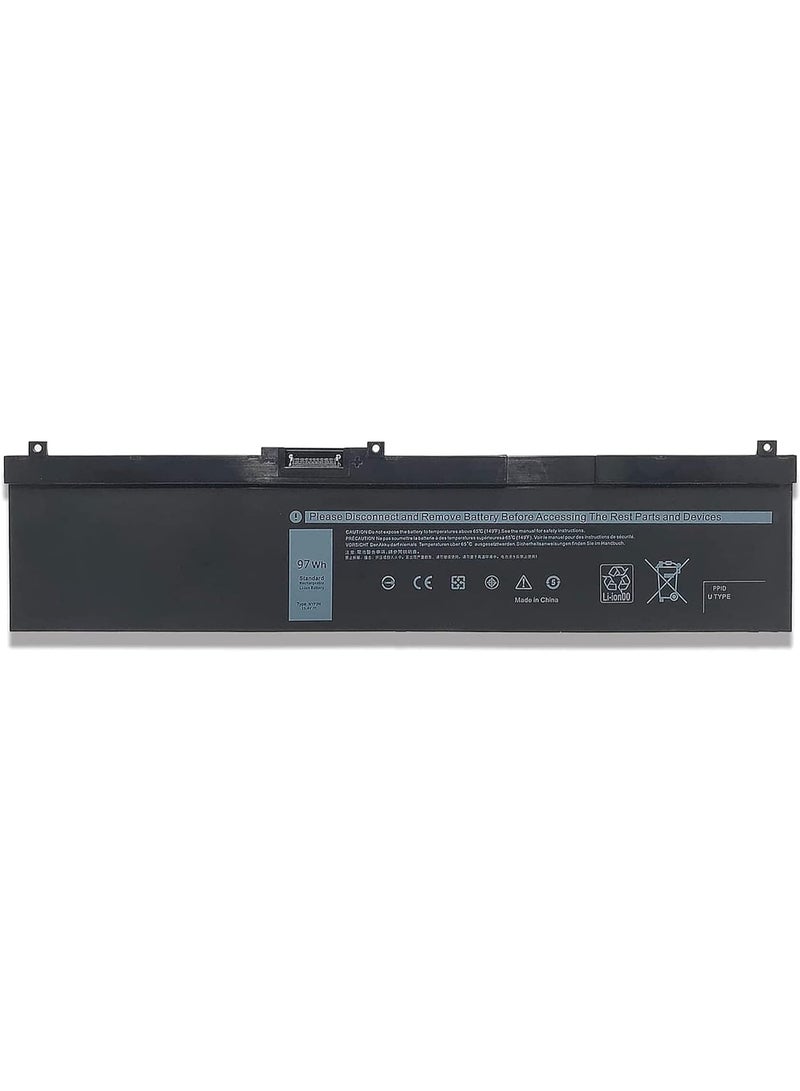 Terabyte بطارية بديلة NYFJH لسلسلة Dell 7530 7730 7540 7740 0WNRC 00WNRC GW0K9 0GW0K9 11.4V 97Wh 6 خلايا - Image 2