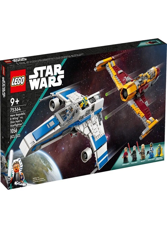 LEGO - Star Wars New Republic E-Wing vs. Shin Hati’s Starfighter 1056 Pieces - 75364 - Image 1
