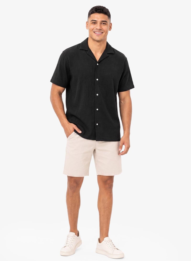 JACK & JONES Striped Short Sleeve Shirt - Image 2