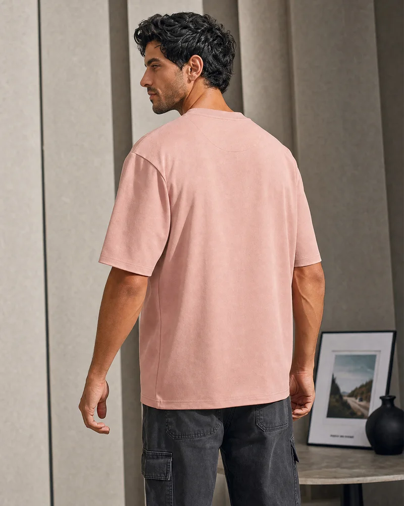 NOBERO NOBERO Men's Premium Oversized Printed T-Shirt