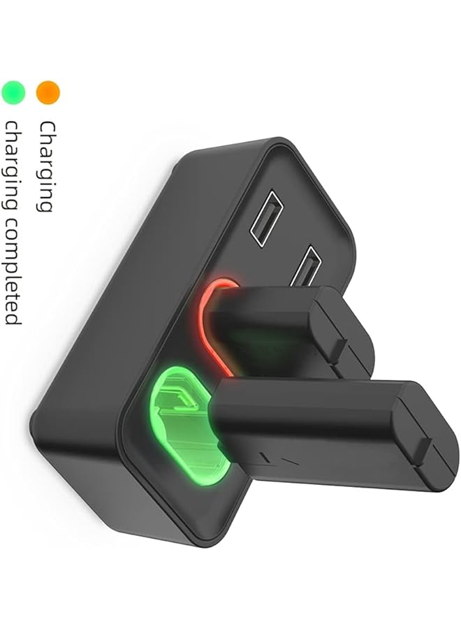 NALACAL Charger For Xbox Controller Battery Pack 2 X 800Mah Rechargeable Batteries Usb Charging Station For Xbox Series X Series S Xbox One Controllers Accessories Kit  - Image 2