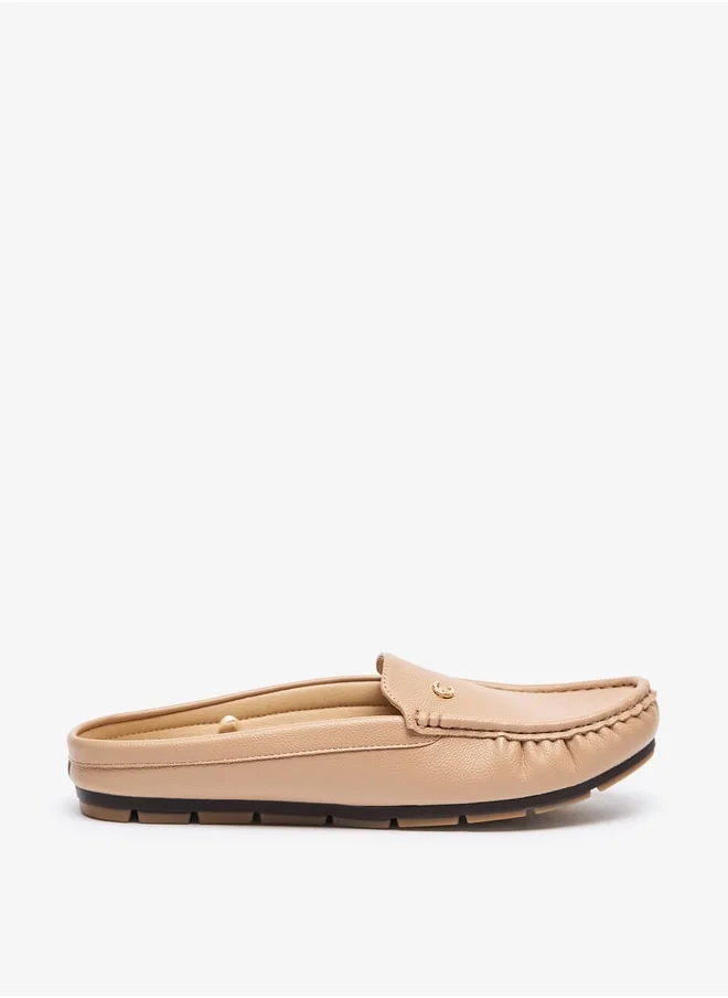 Le Confort Women Textured Slip-On Mules