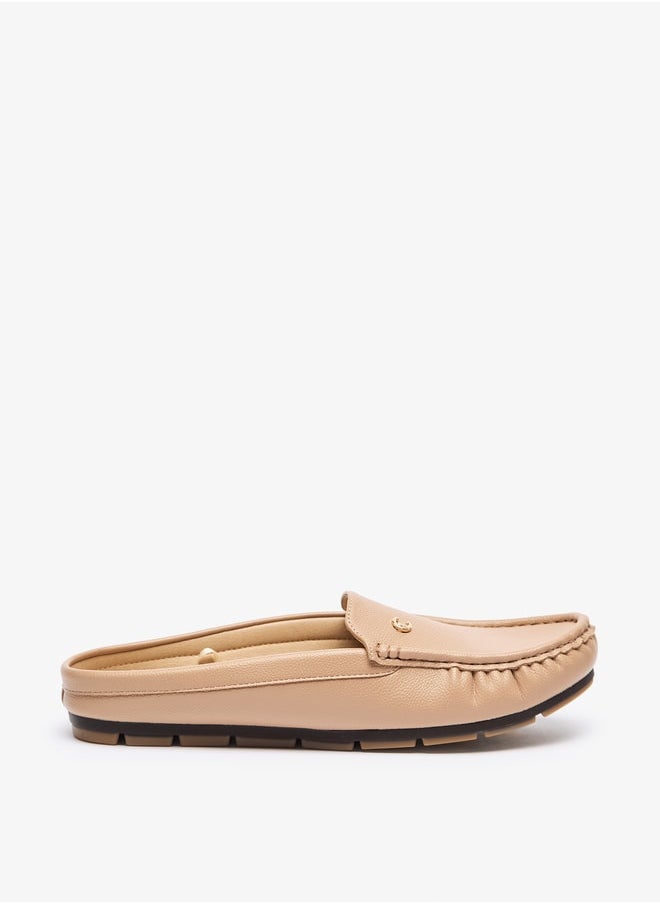 Le Confort Women Textured Slip-On Mules  - Image 3