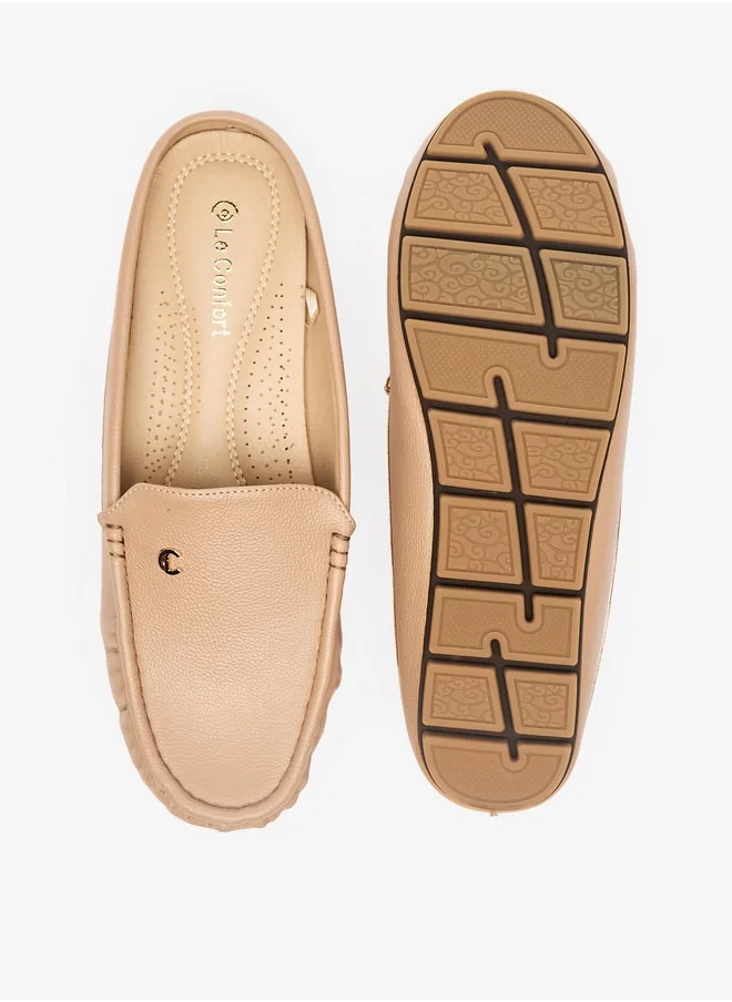 Le Confort Women Textured Slip-On Mules