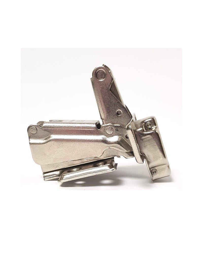 180 Degree Angle Heavy Duty Adjustable Stainless Steel Cabinet Door Concealed Cabinet Hinge Full Overlay Half Overlay Inset Hinges (3 PAIR, Full Overlay)  - Image 2