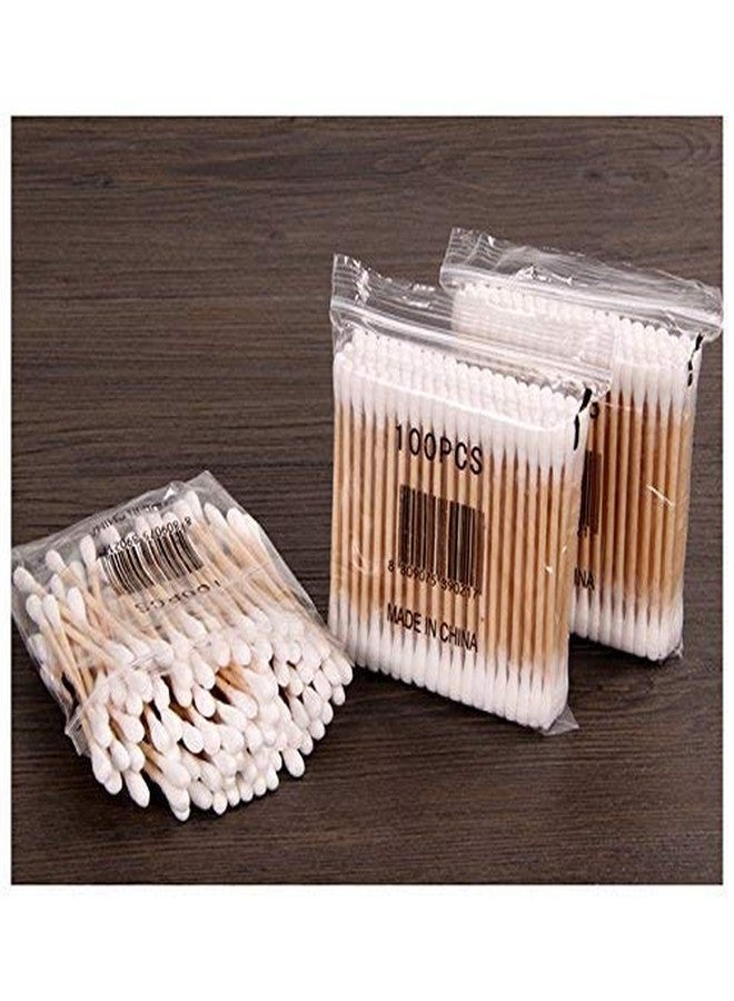 CARE 'N' TOUCH CARE N TOUCH Wooden Ear Wax Cleaning 100 Buds Per Packet Buds Multipurpose Cotton Swabs for Personal Care NATURAL ECO-FRIENDLY BAMBOO EARBUDS (Pack of 25) - Image 2
