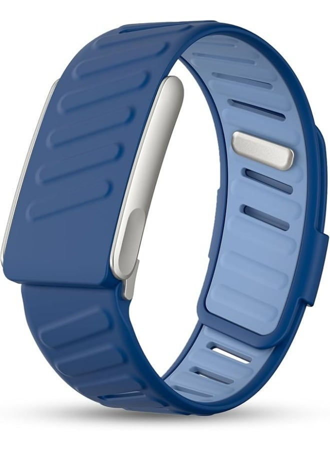 سوار سيليكون متوافق مع Whoop 5.0 Band، حزام رياضي مريح ومتين وقابل للتعديل من السيليكون للرجال والنساء، مع موصل على شكل حرف U - Image 1