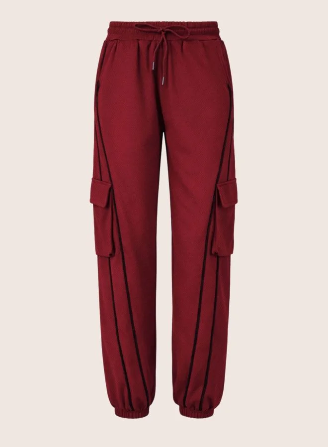 Freehand  Women Relaxed Fit Solid High Rise Joggers  | Best Price UAE