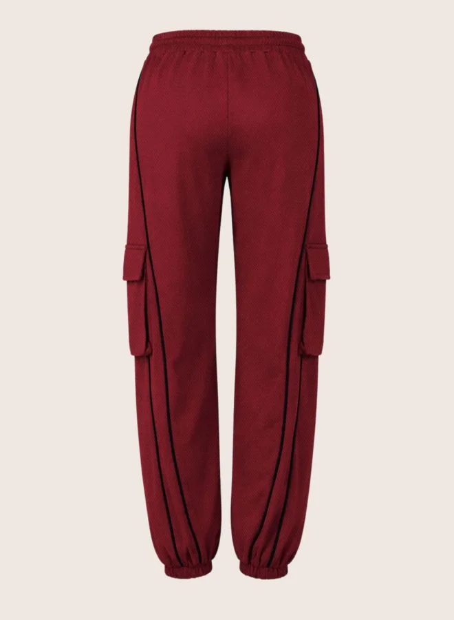 Freehand  Women Relaxed Fit Solid High Rise Joggers  | Best Price UAE