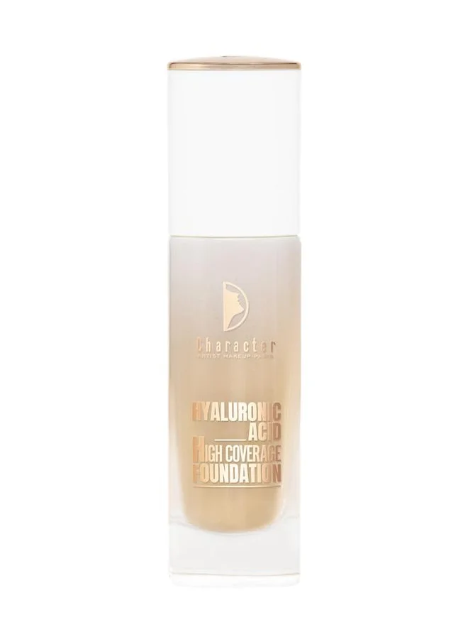 Character Character High Coverage Foundation Tan Glow - 002