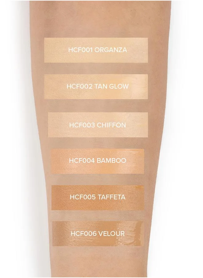 Character Character High Coverage Foundation Tan Glow - 002