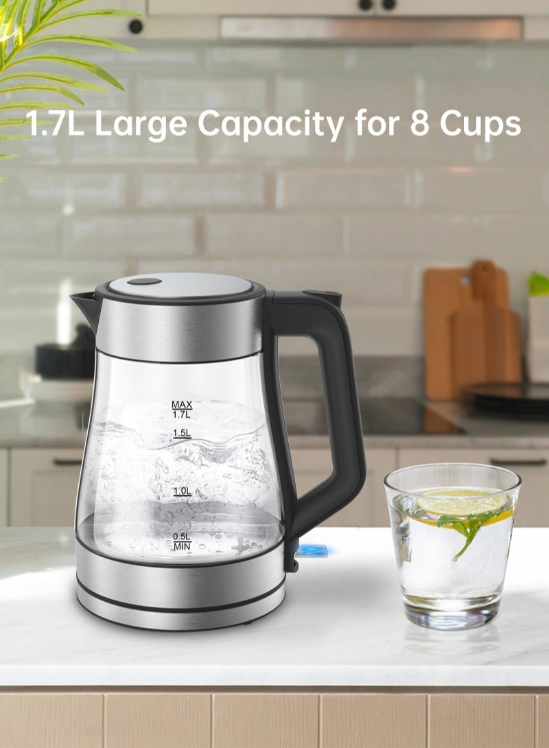 CITTA Glass Electric Kettle 1.7 L - Perfect for tea and coffee - Image 3