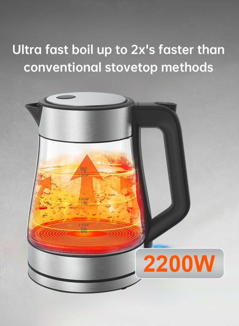 CITTA Glass Electric Kettle 1.7 L - Perfect for tea and coffee - Image 4