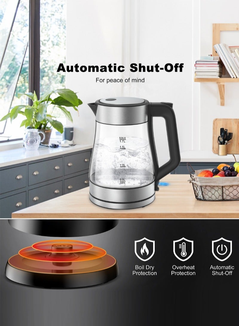 CITTA Glass Electric Kettle 1.7 L - Perfect for tea and coffee - Image 5