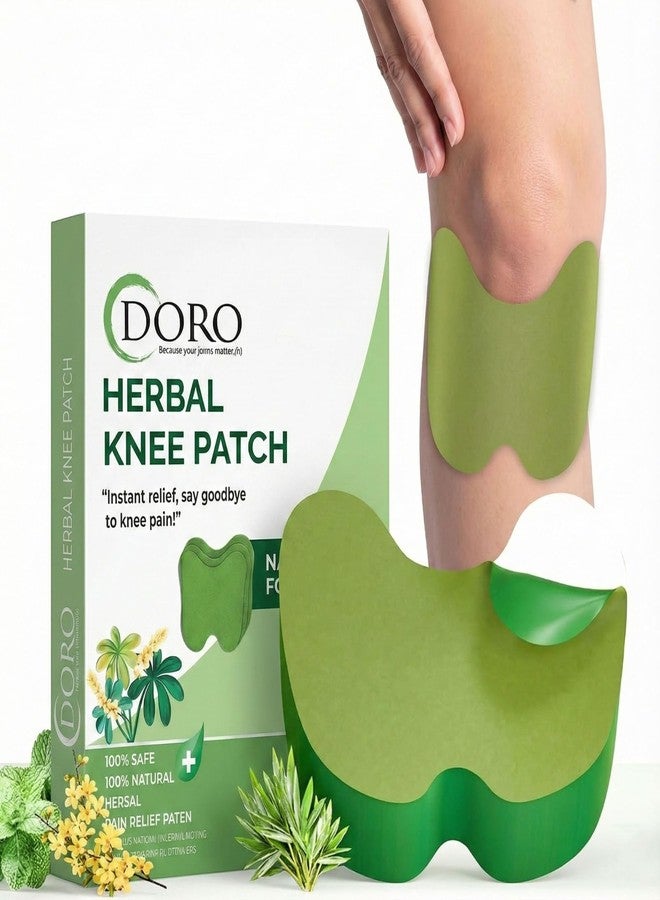 DorobyKE Herbal Pain Relief Patches - Pain Patches (Specially Designed for Knee Joints | 100% Safe & Natural Knee Pain Relief Products | Instant Relief | No Side Effects (Pack of 40 - Image 1