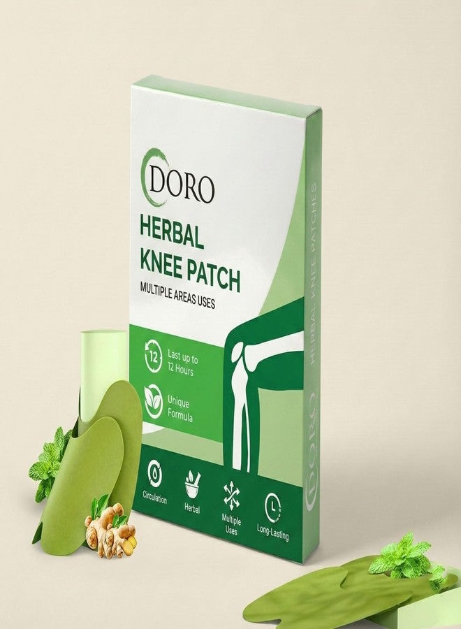 DorobyKE Herbal Pain Relief Patches - Pain Patches (Specially Designed for Knee Joints | 100% Safe & Natural Knee Pain Relief Products | Instant Relief | No Side Effects (Pack of 40 - Image 5
