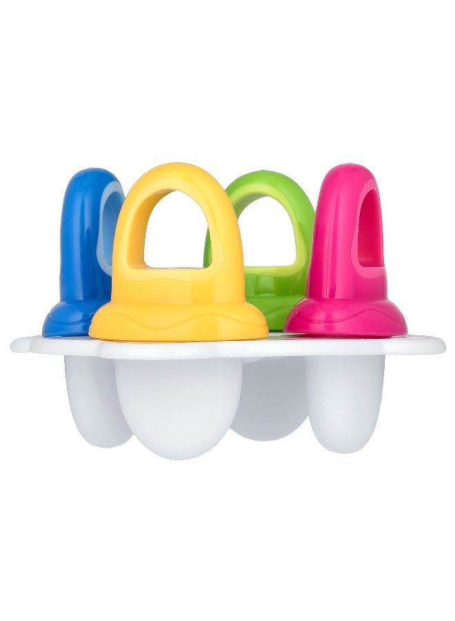 Nuby, Fruitsicles, Frozen Fruit Pops Tray, 6+ Months, 4 Pack - Image 1